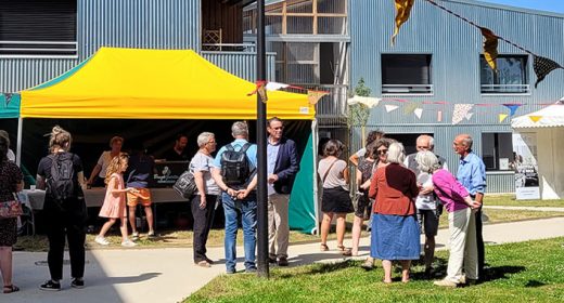 inauguration Les Rigoustins à Melesse