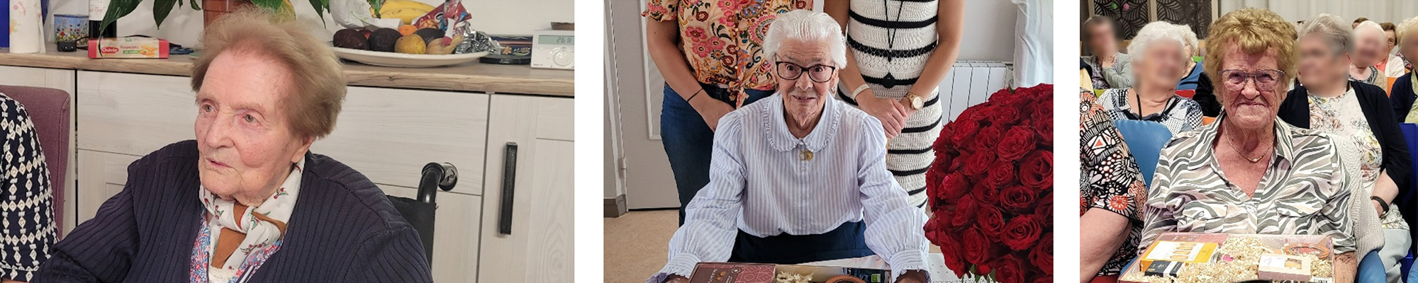 les résidentes centenaires de Néotoa