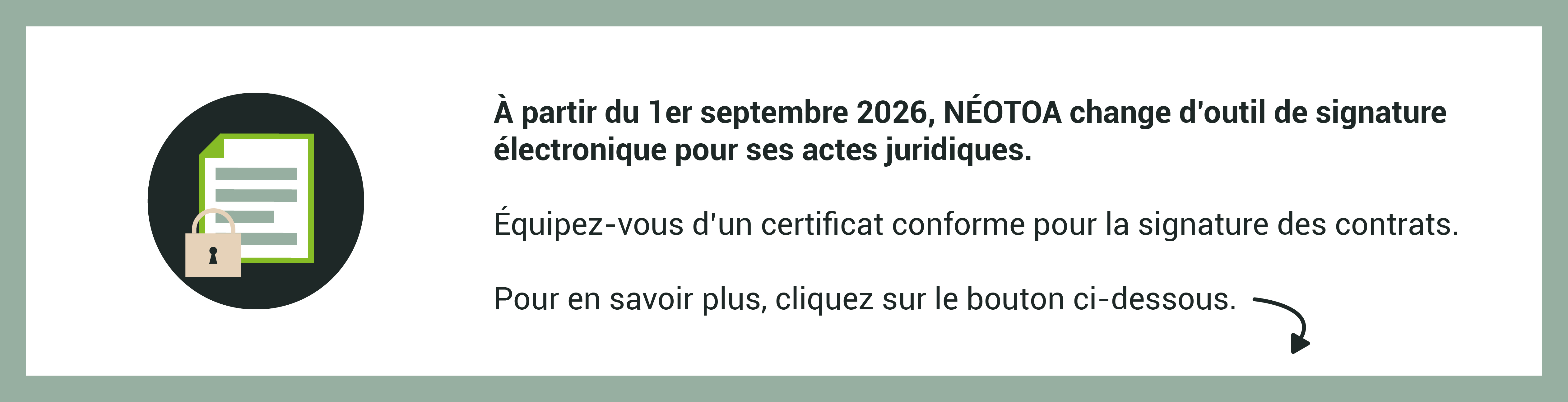 Signature électronique